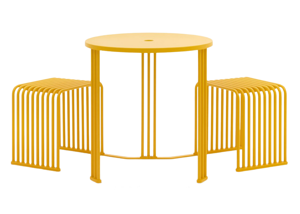 Octopus - Ronde picknicktafel