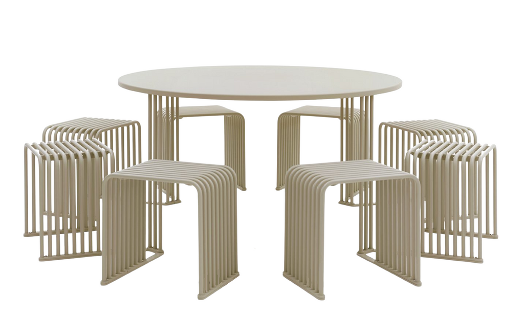 Octopus - Ronde picknicktafel